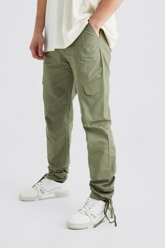 Tall Slim-Fit Ripstop Cargohose