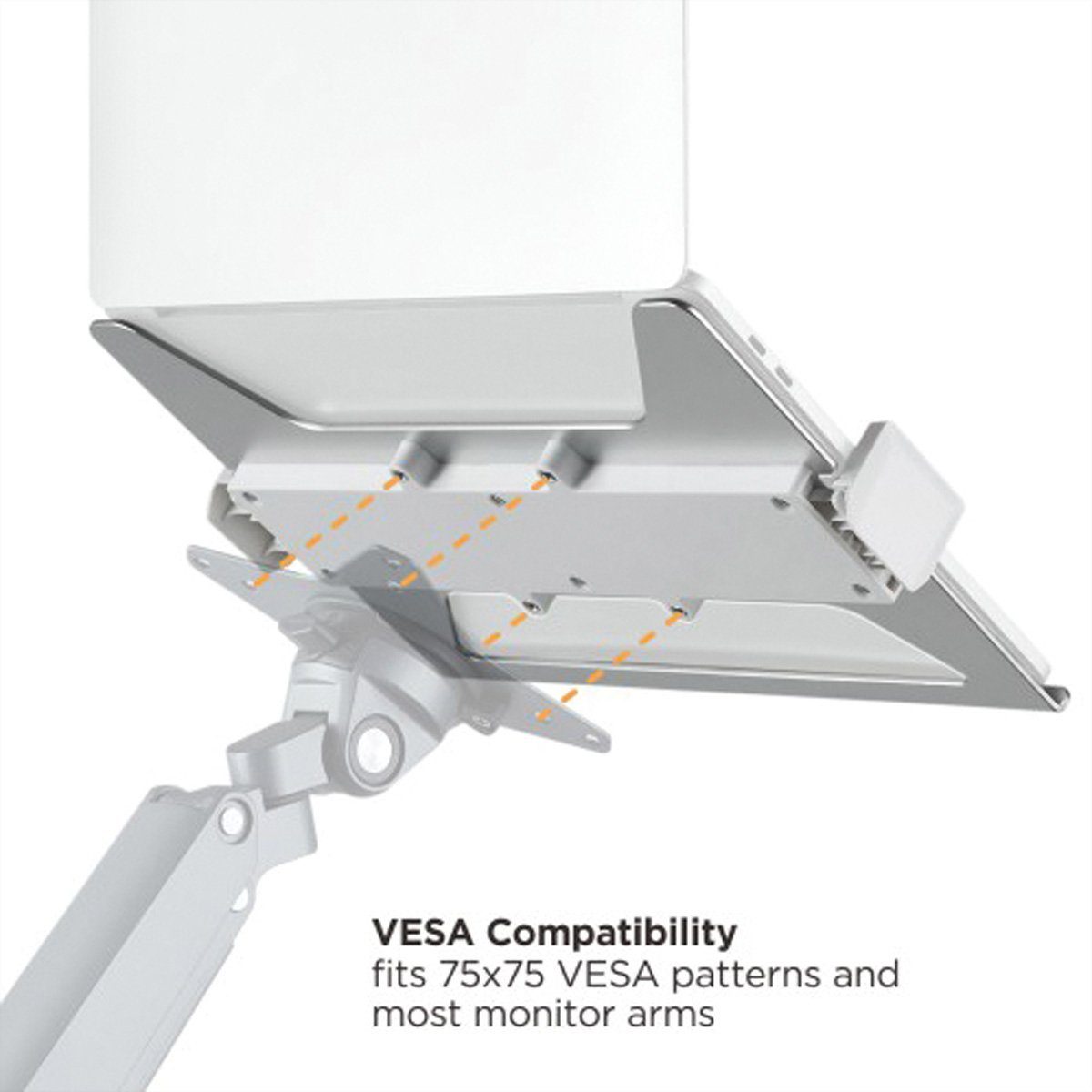 VALUE Universal Notebook-/Tablet-Halterung, VESA kompatibel Monitor-Halterung, (flexibel)