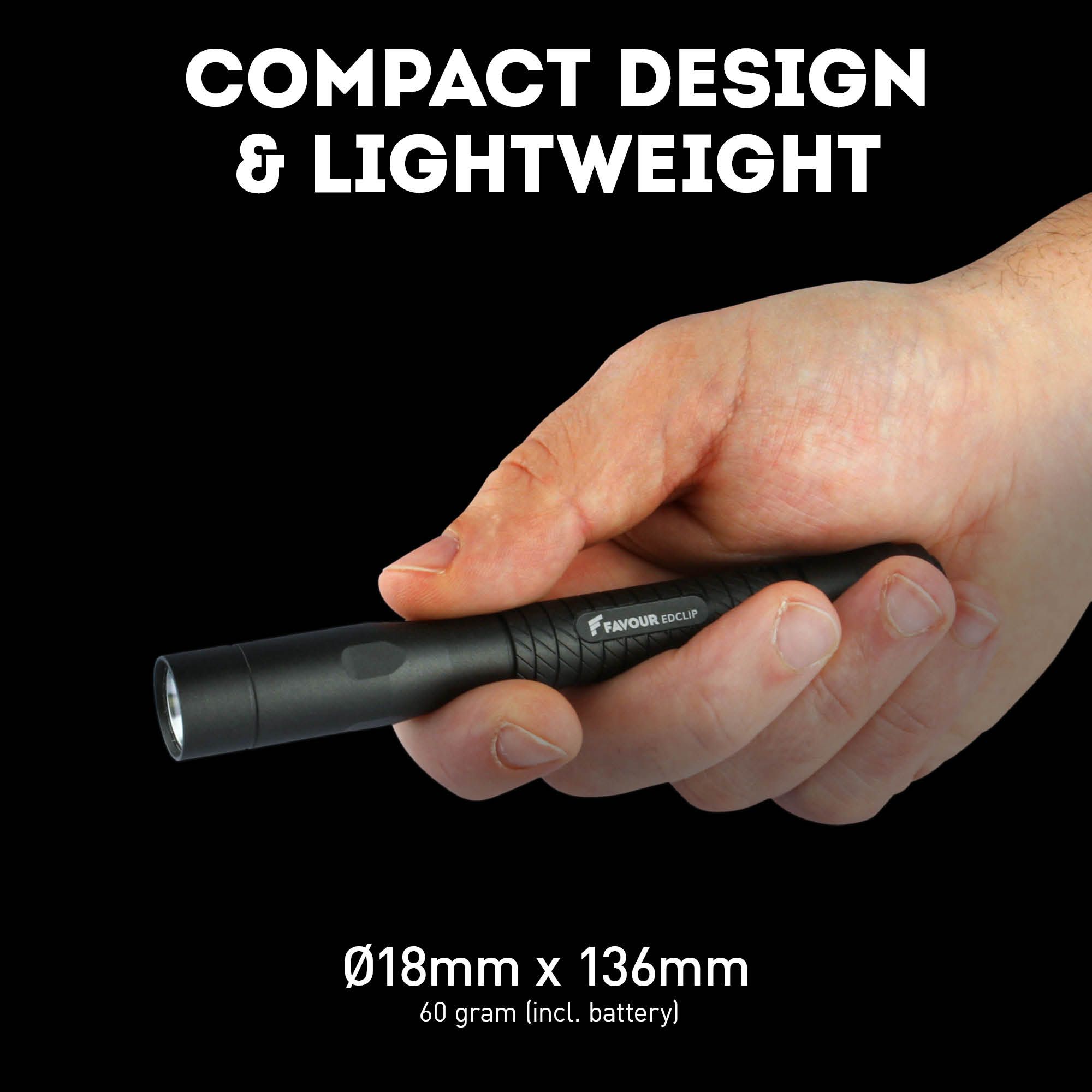 Favour T2222 LED-Taschenlampe