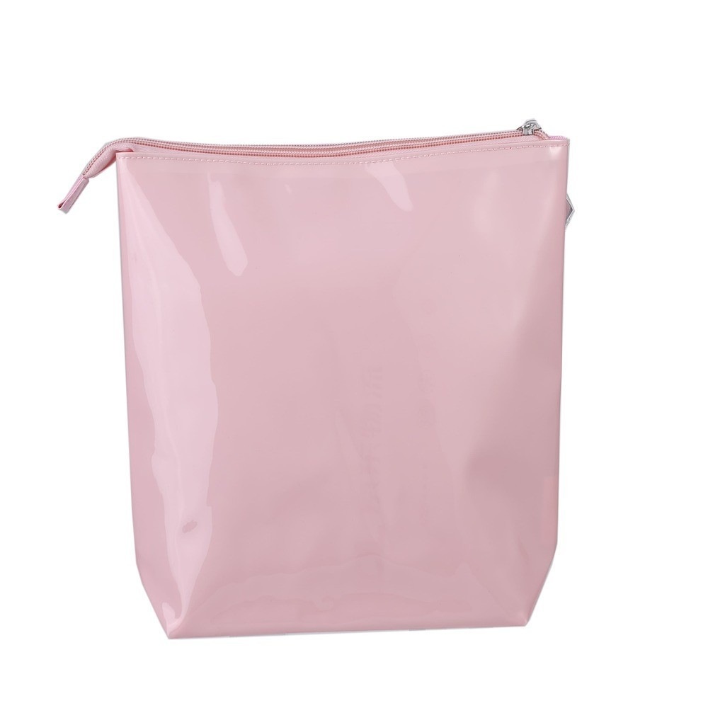 Nécessaire rosa e branca 