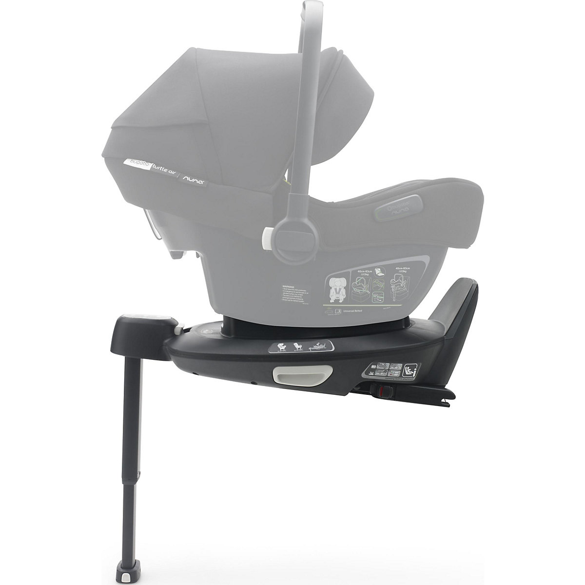 Babyschale Turtle Air by Nuna , schwarz
