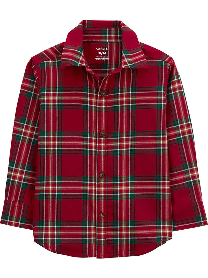 carter's Hemd in Rot/ Grün günstig kaufen