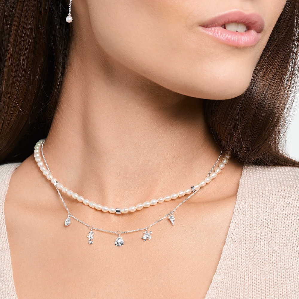 Thomas Sabo Chaînette 925 Argent collier