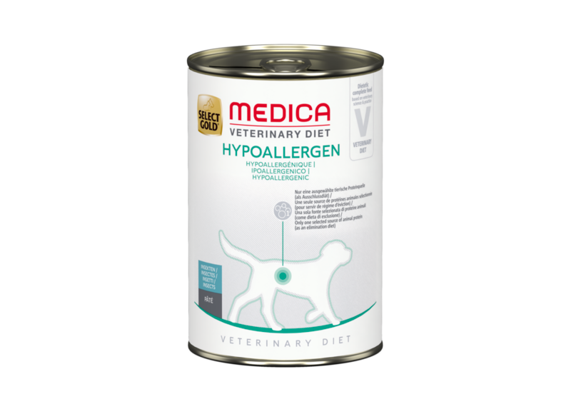 SELECT GOLD Hundenassfutter SELECT GOLD Medica Hypoallergen Insect 6x400g