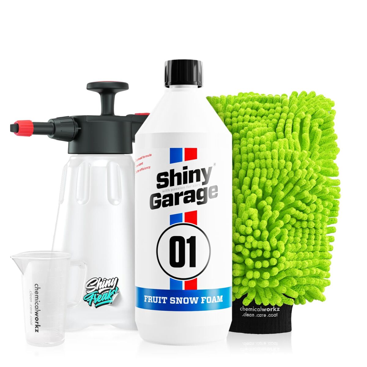 Snow Foam Set Shiny Garage - Fruit Snow Foam inkl. Foamer