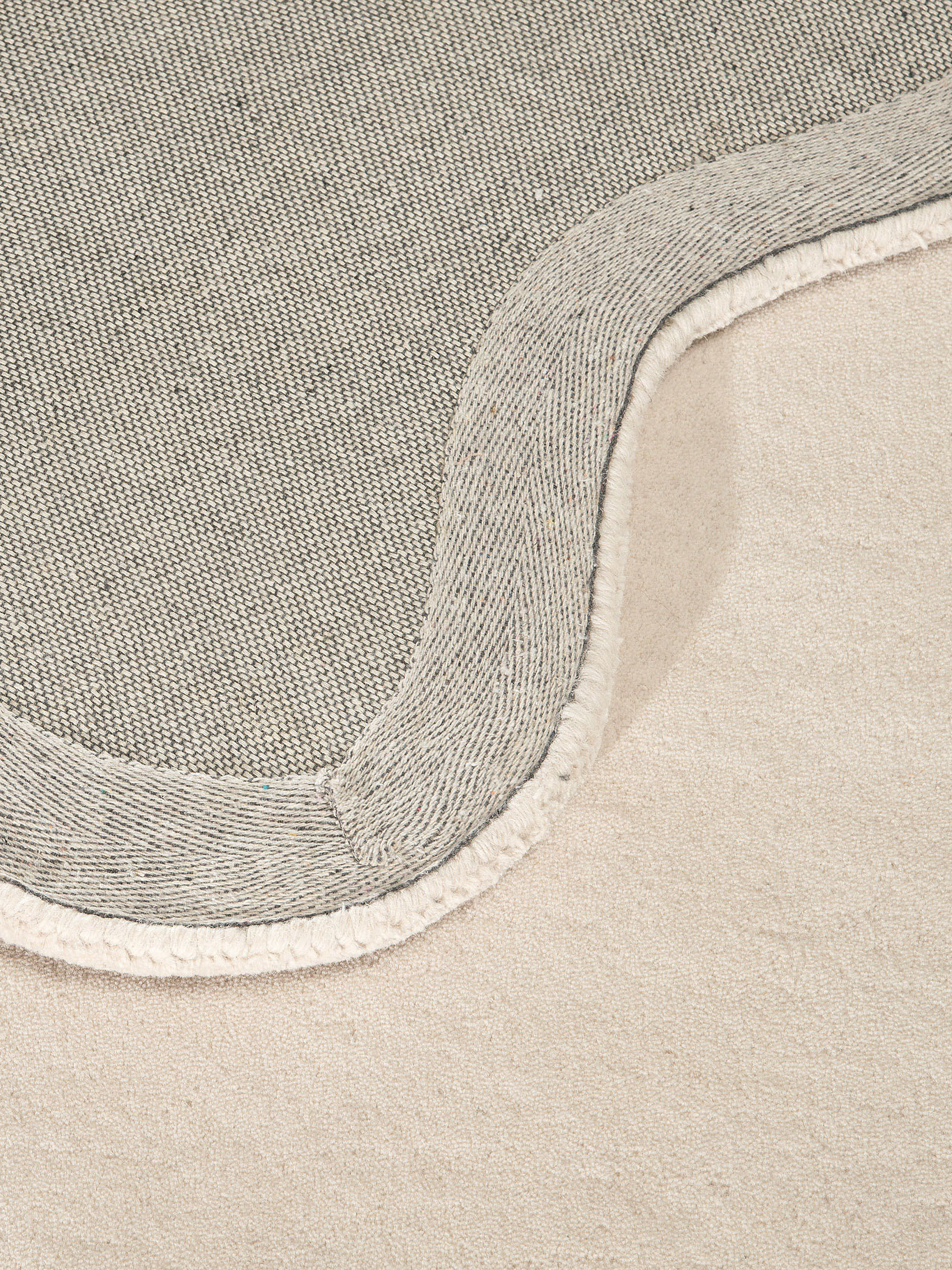 Supernova Woll-Teppich, Beige