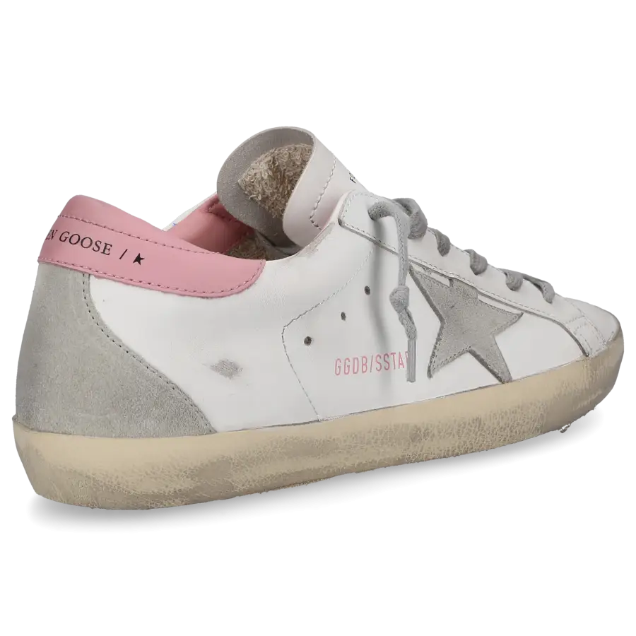 Golden Goose - Sneaker low SUPER-STAR Kalbsleder - weiß