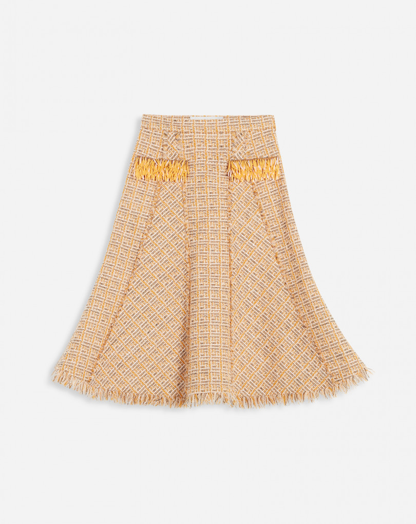 JUPE MIDI EVASÉE