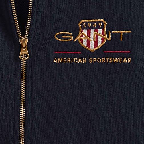 GANT Sweatjacke ARCHIVE SHIELD FULL ZIP HOODIE