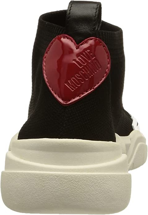 MOSCHINO Stiefeletten bunt Sneaker mit Schriftzug