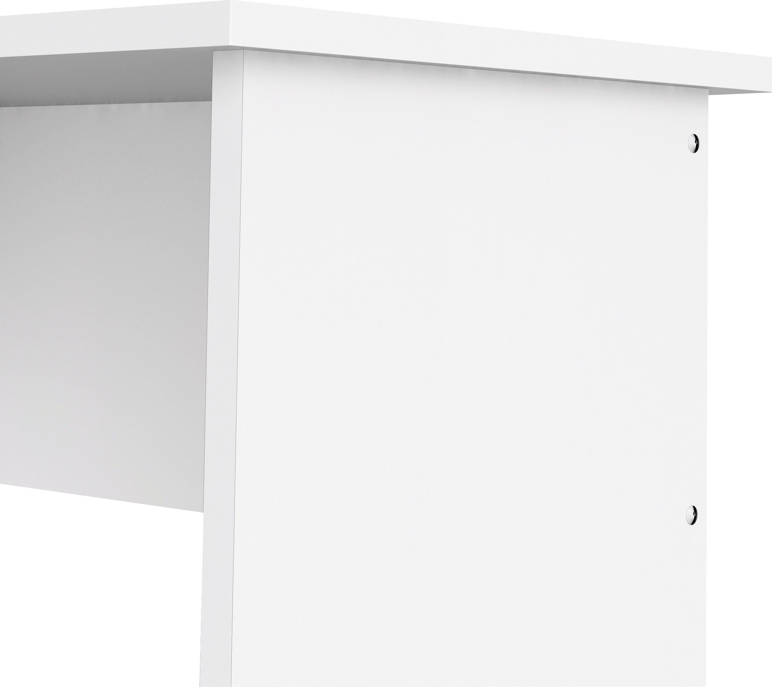 Home affaire Schreibtisch Plus, mit vielen Stauraummöglichkeiten, zeitloses Design