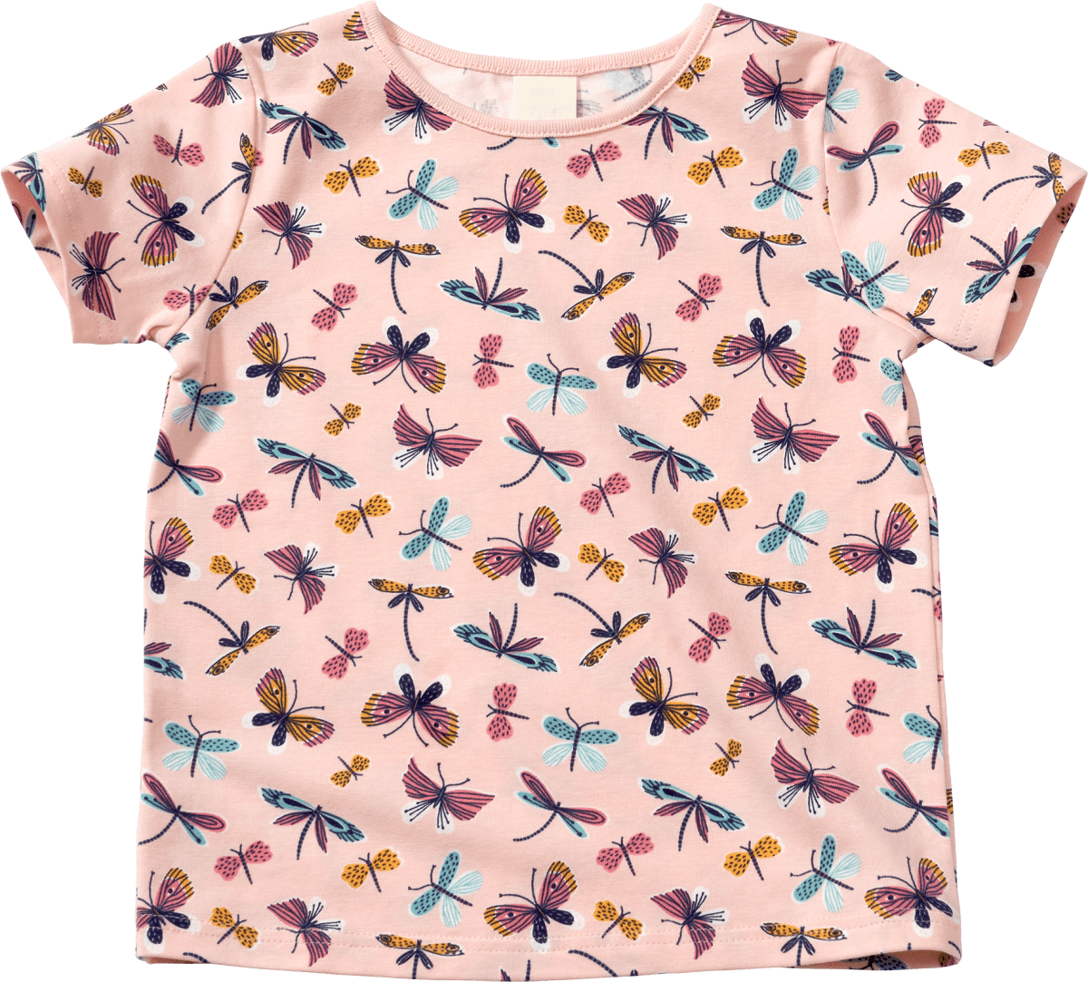 T-Shirt Pro Climate mit Schmetterling-Muster, rosa, Gr. 110, 1 St