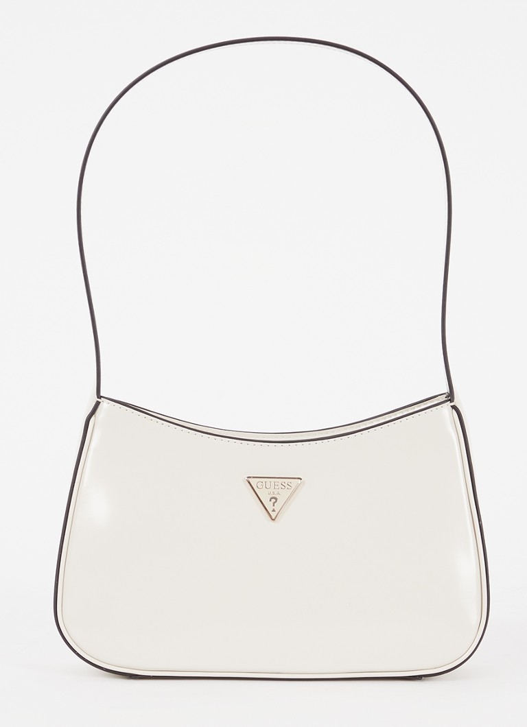 Borsa a tracolla GUESS Arnela con finitura verniciata e logo