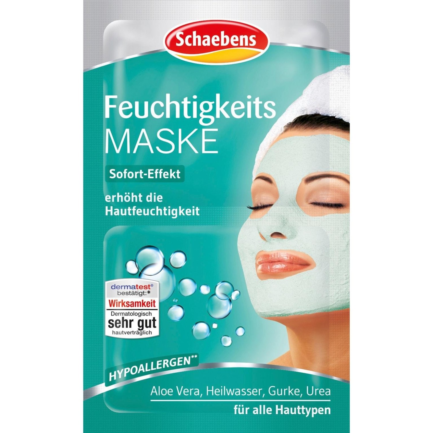 Feuchtigkeit Maske 10er Beutel