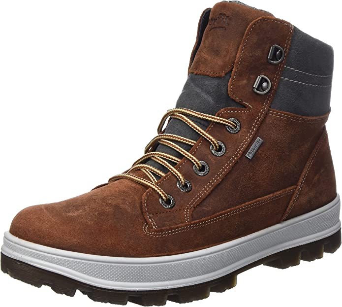 SUPERFIT Stiefel Jungen braun Stiefelette Leder  TEDD