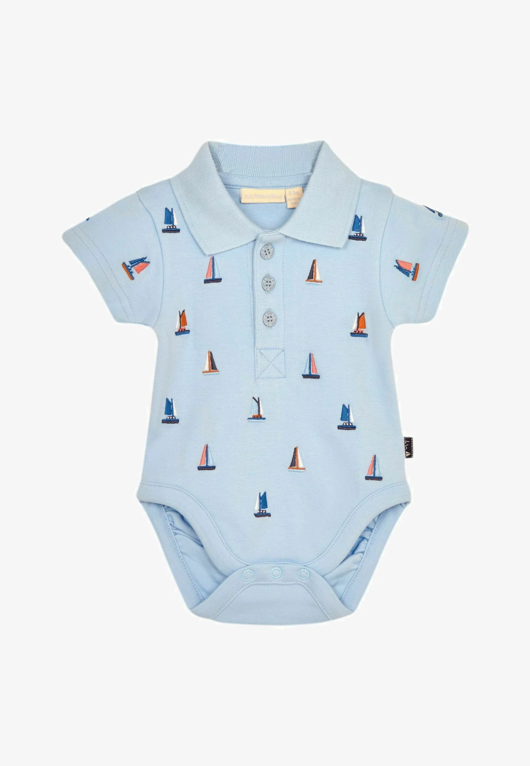 JoJo Maman Bébé VELERO BORDADO REGULAR FIT - Body