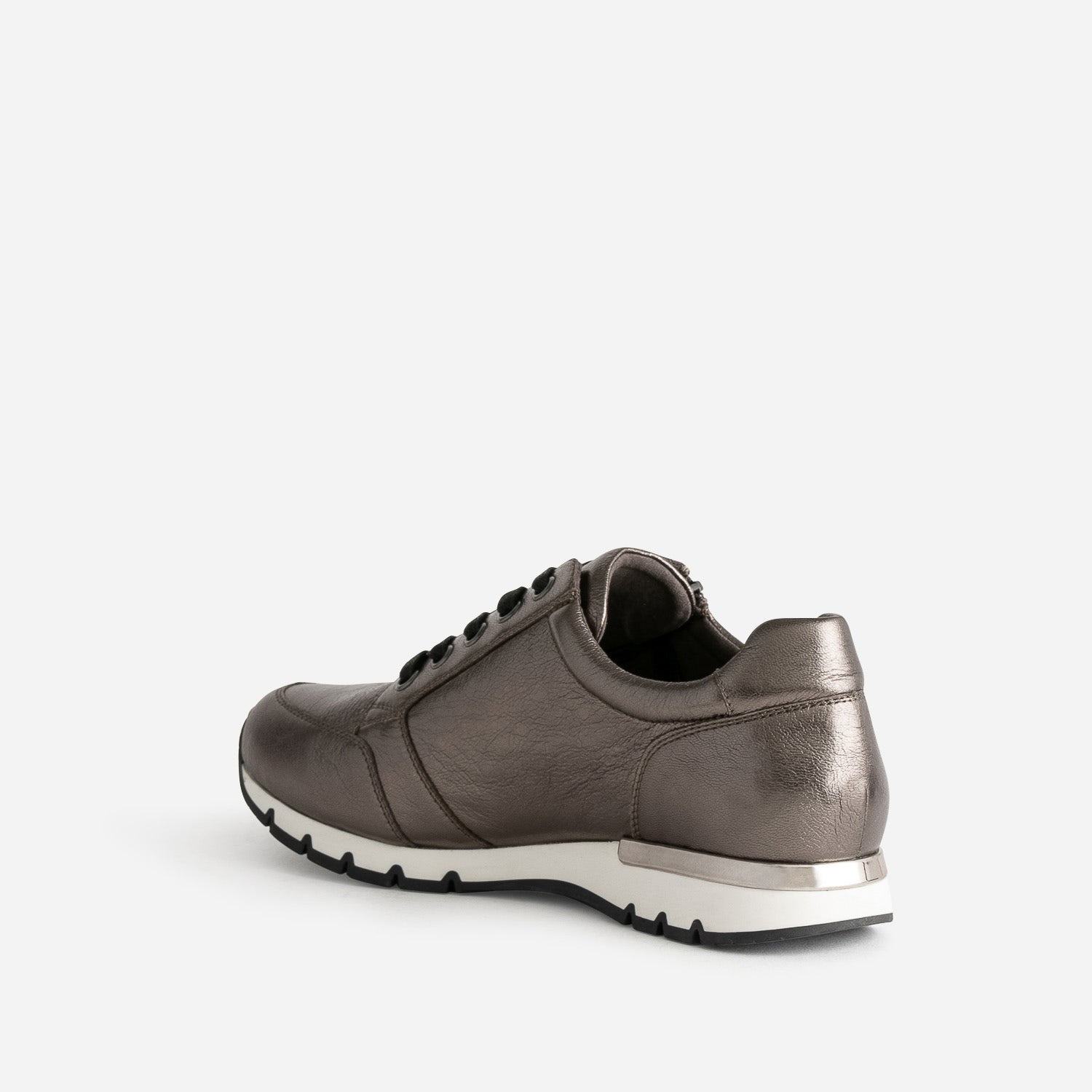 Tennis CAPRICE bronze en cuir