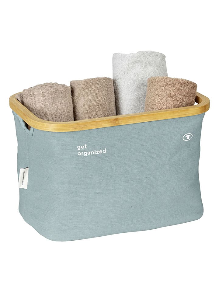 Tom Tailor 2er-Set: Aufbewahrungskörbe in Mint - (B)38 x (H)26 x (T)26 cm günstig kaufen onesize