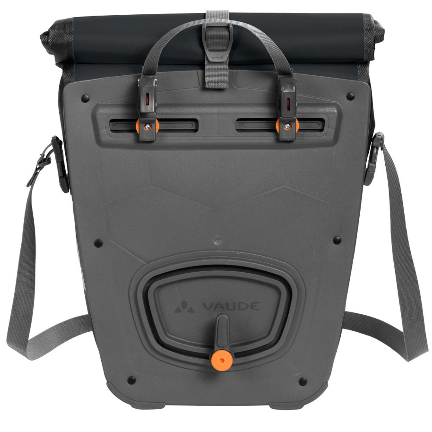 VAUDE Fahrradtasche Aqua Back Single Sondermodell mit Schirmlogo Hinterradtasche Gepäckträgertasche