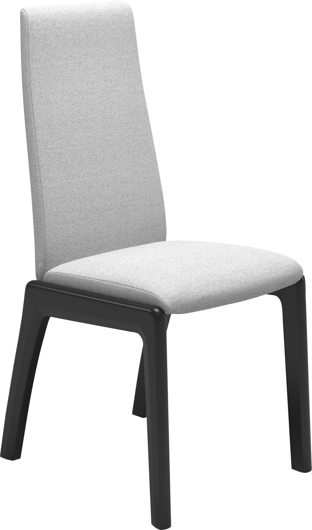 Stressless® Polsterstuhl Laurel, High Back, Größe M, mit abgerundeten Beinen in Schwarz