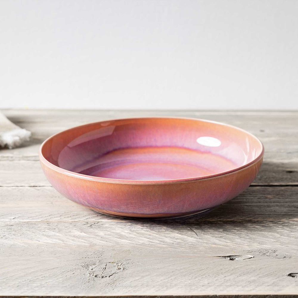 like. by Villeroy & Boch Assiette creuse à pâtes Perlemor Coral Assiette