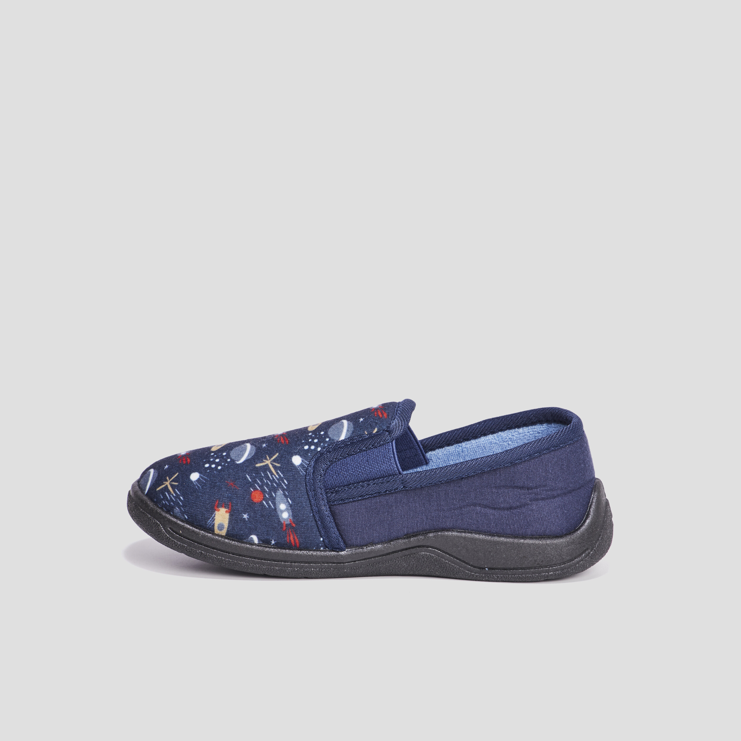 Chaussons emboîtant bleu marine garçon | La Halle