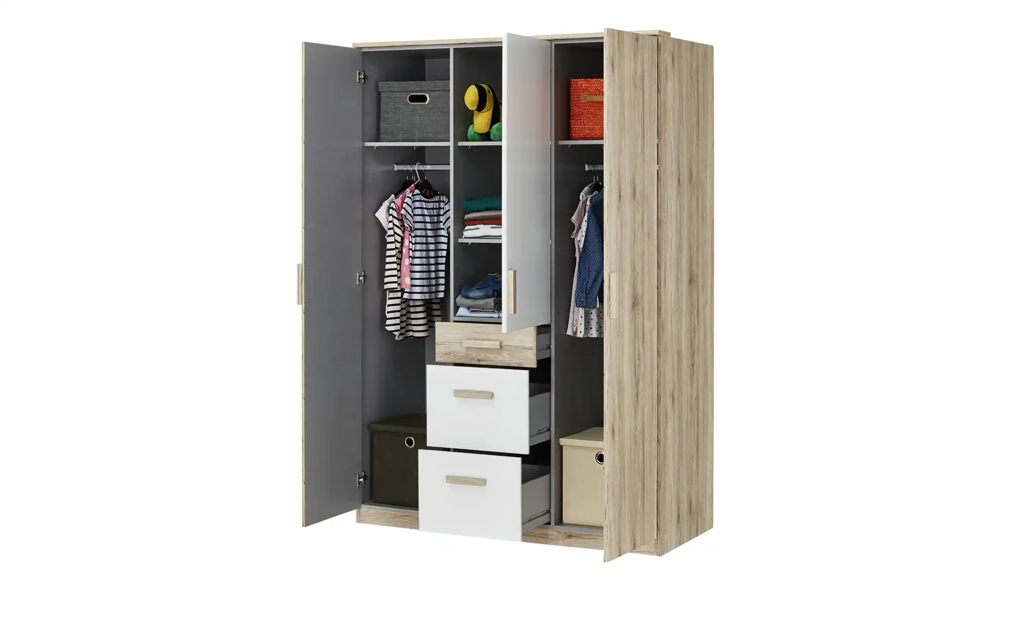 Kleiderschrank, 3-türig