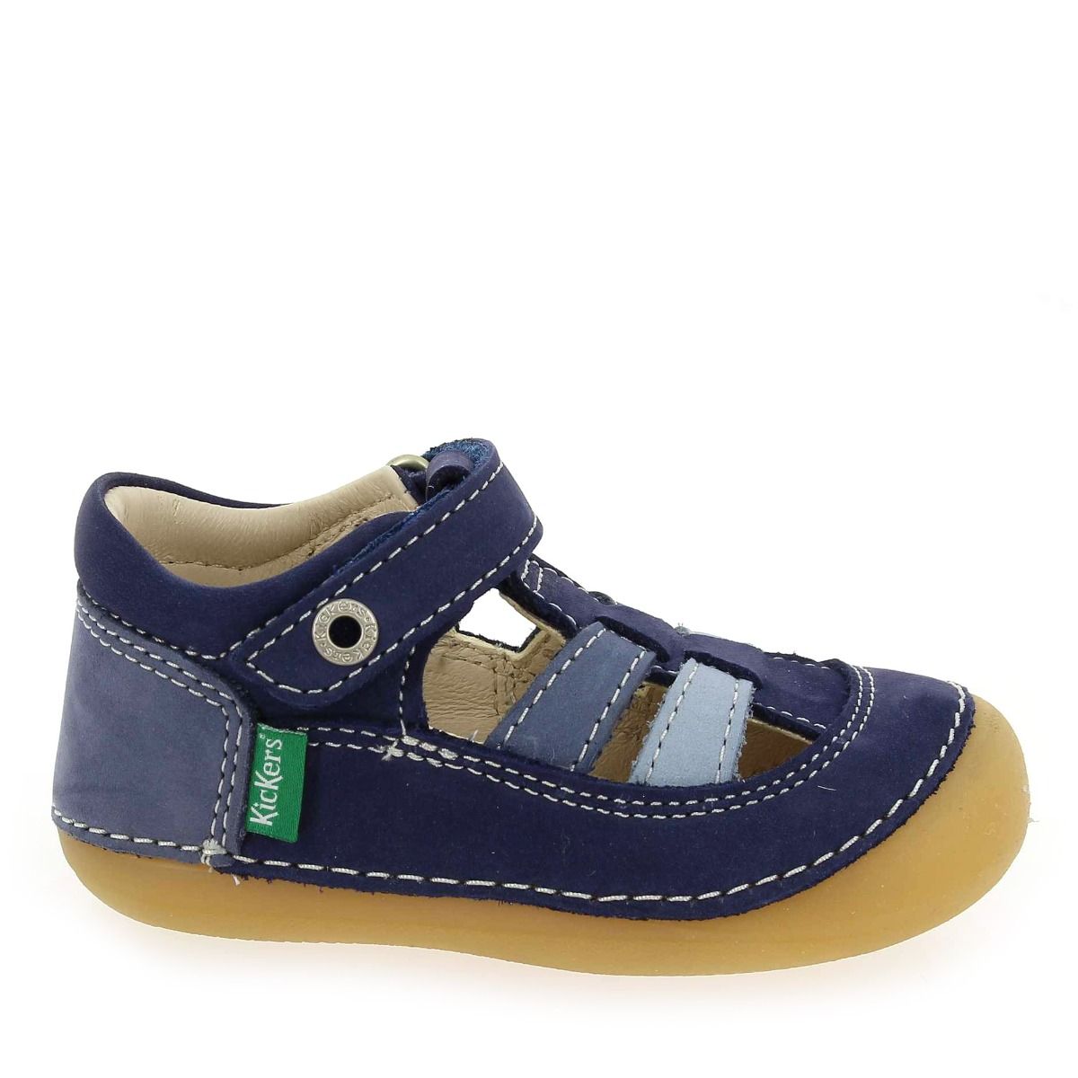Kickers  SUSHY TRICOLORE - Marine