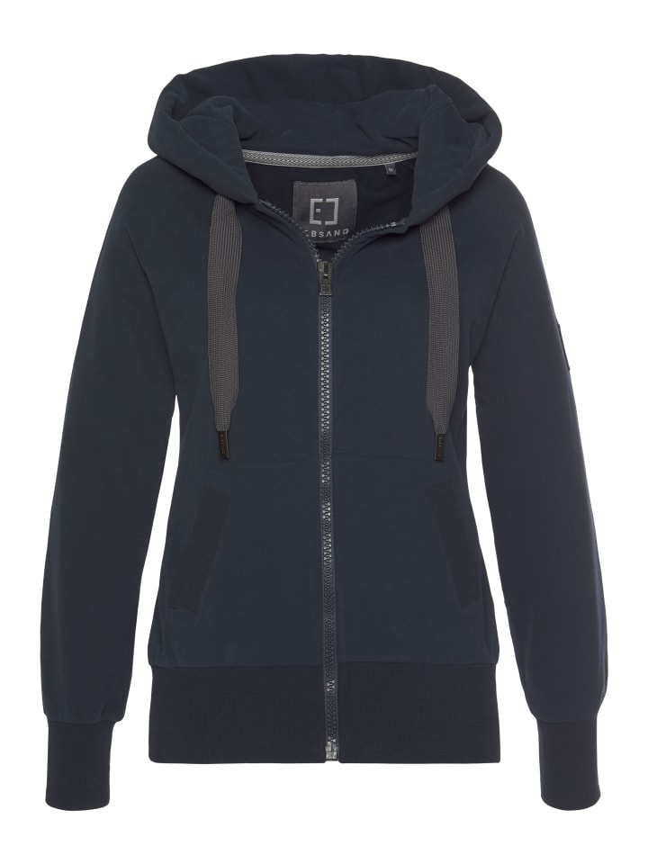 ELBSAND Sweatjacke in marine günstig kaufen