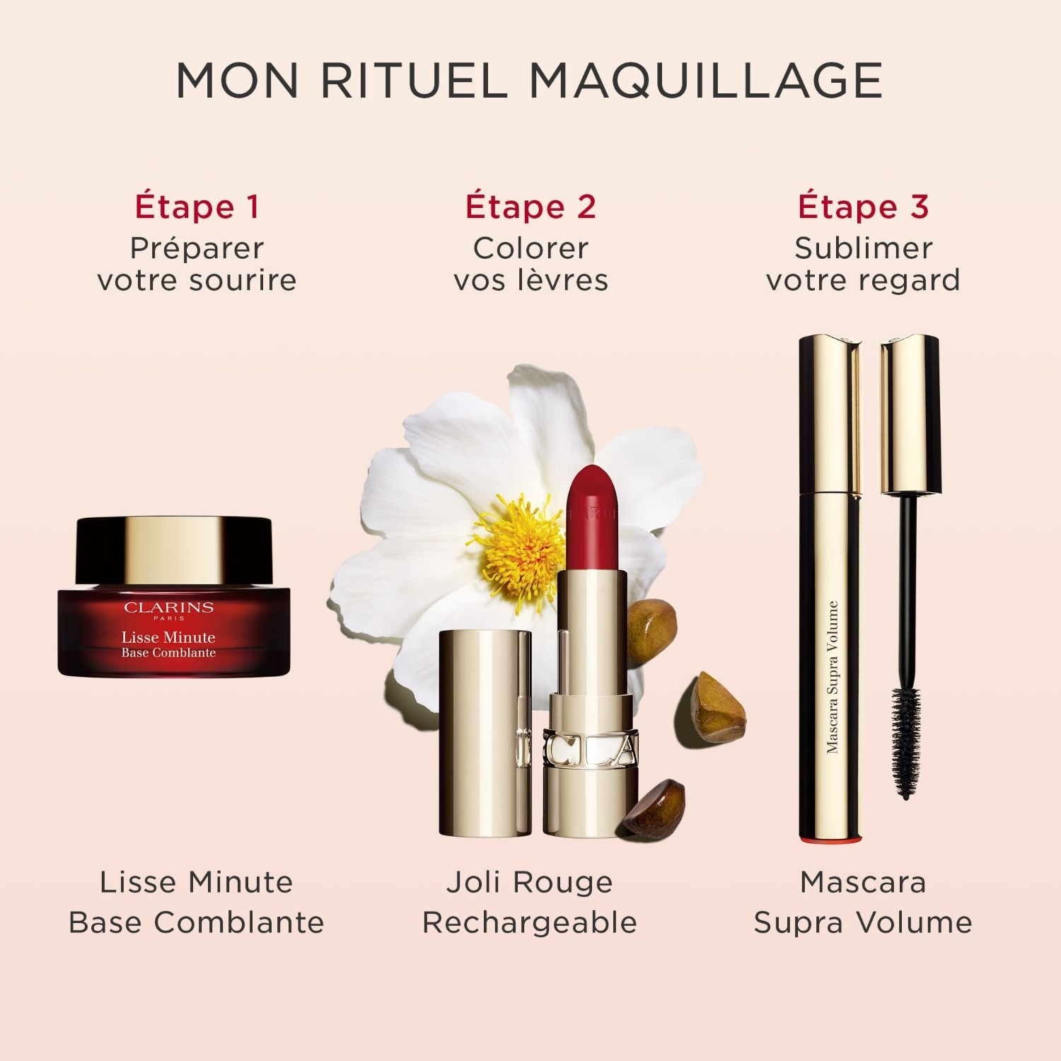 Aksamitny wkład Clarins Joli Rouge