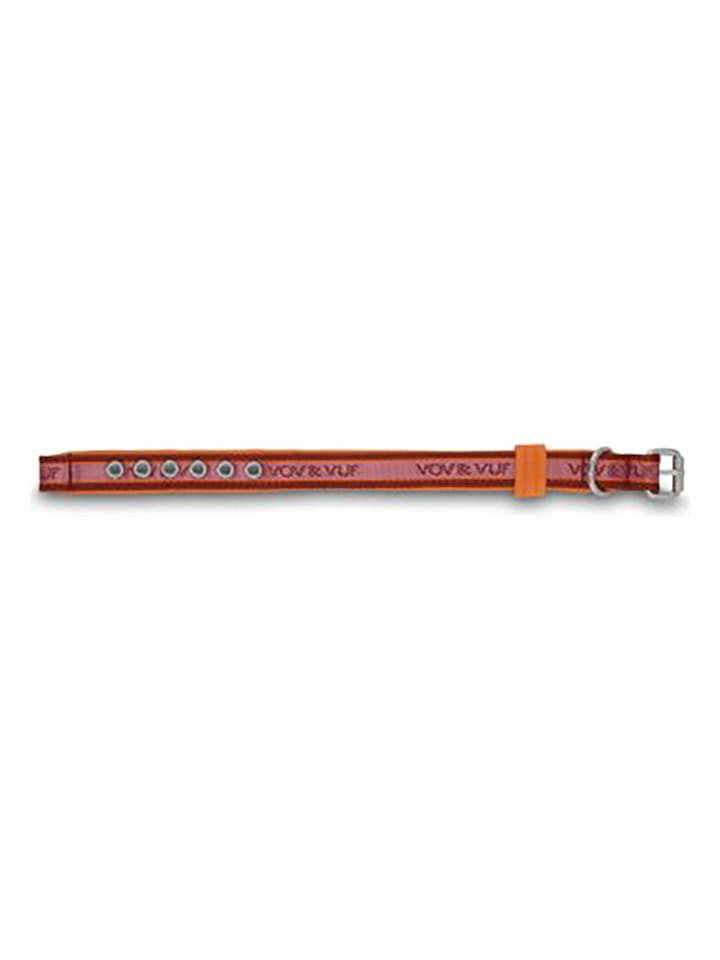 VOV & VUF Hundehalsband in Orange/ Rot günstig kaufen onesize