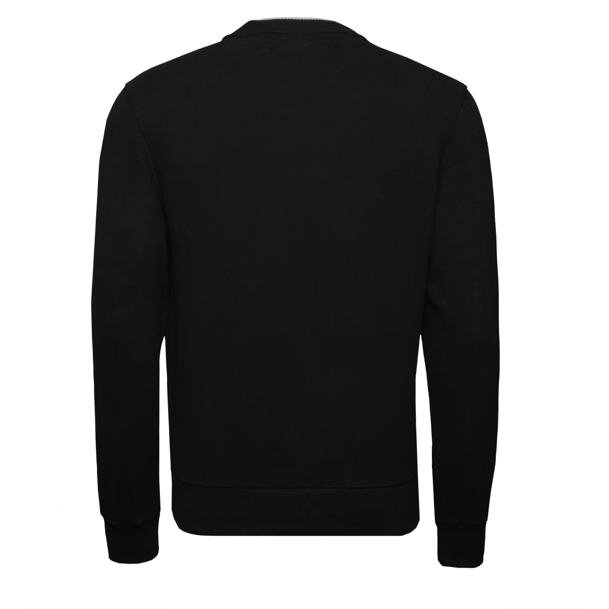 Calvin Klein Center Logo Sweatshirt schwarz