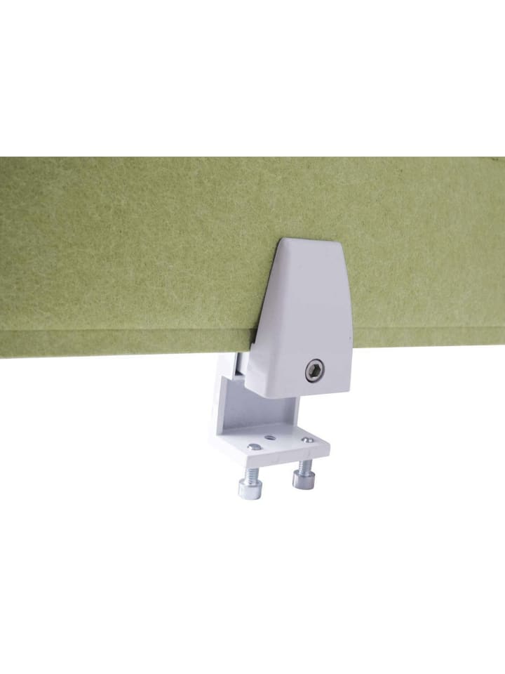 MCW Tischtrennwand G76, 100x30cm grün günstig kaufen onesize