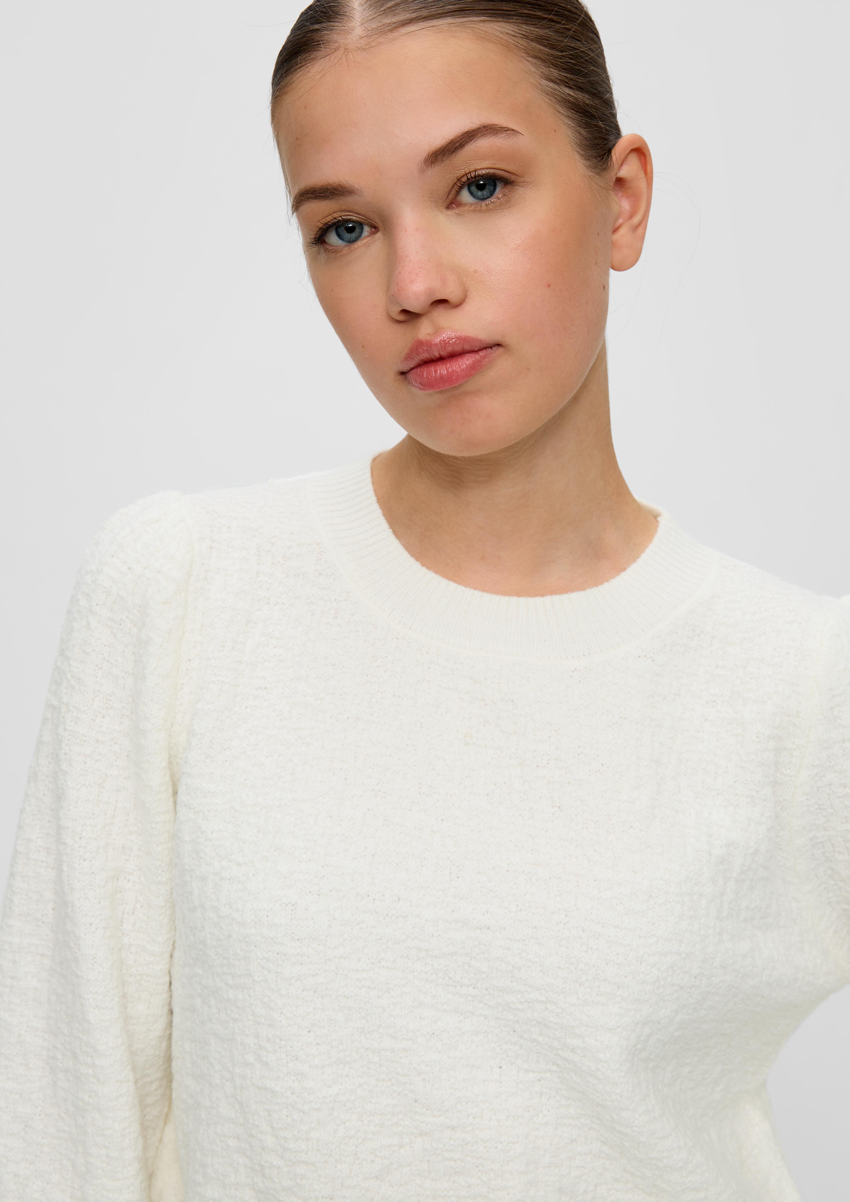 Strickpullover mit Strukturmuster  2124691-0200