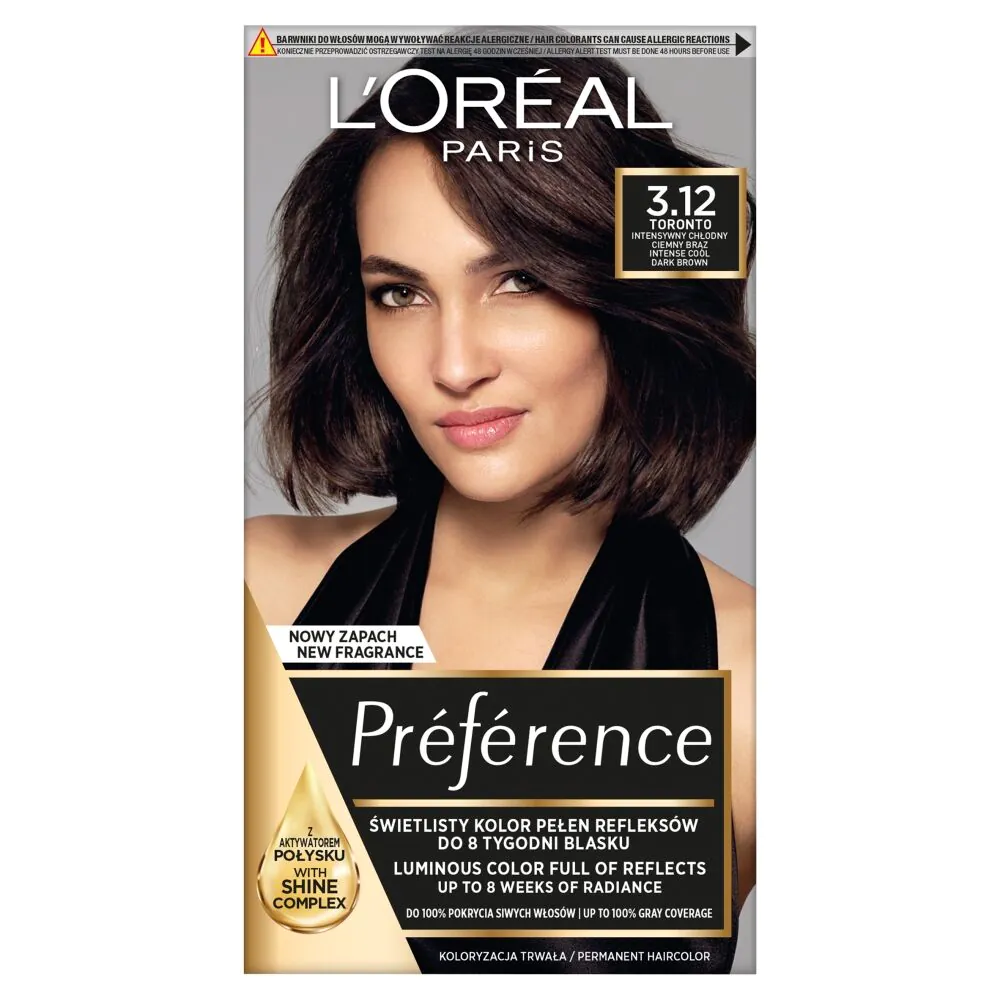 „L'OréalPreference“ plaukų dažai, 3.12 St Honoré
