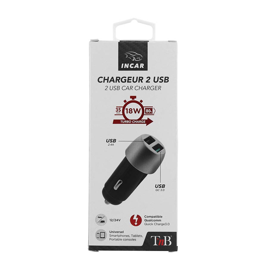 USB-Charger mit Quick Charge Funktion, von t'nb - ATU