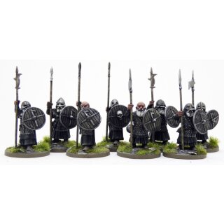 SAGA: Dark Dwarves / Duergar - Dvergr Warriors with Spears Standing (8)