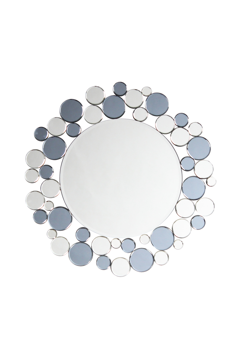 Kayoom Wandspiegel Bubble 1925 Silber / Grau