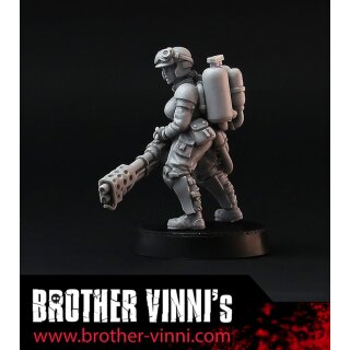 Female Special Weapon - Flame Thrower (28mm)