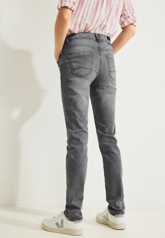 CECIL Graue Loose Fit Jeans