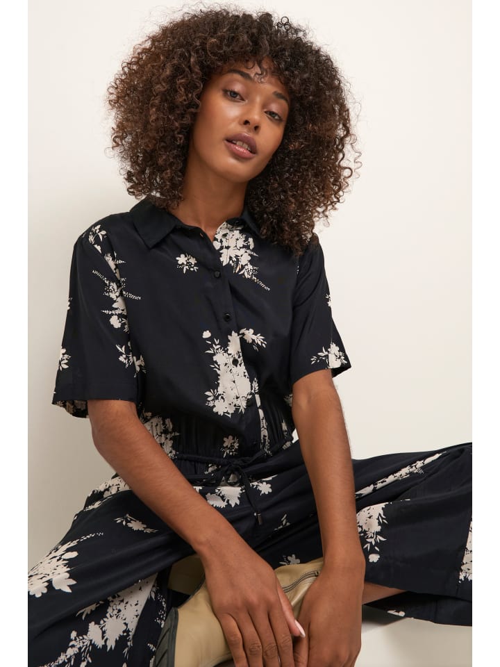 Kaffe Overall KAgilla in Black/Antique Flower Print günstig kaufen 34