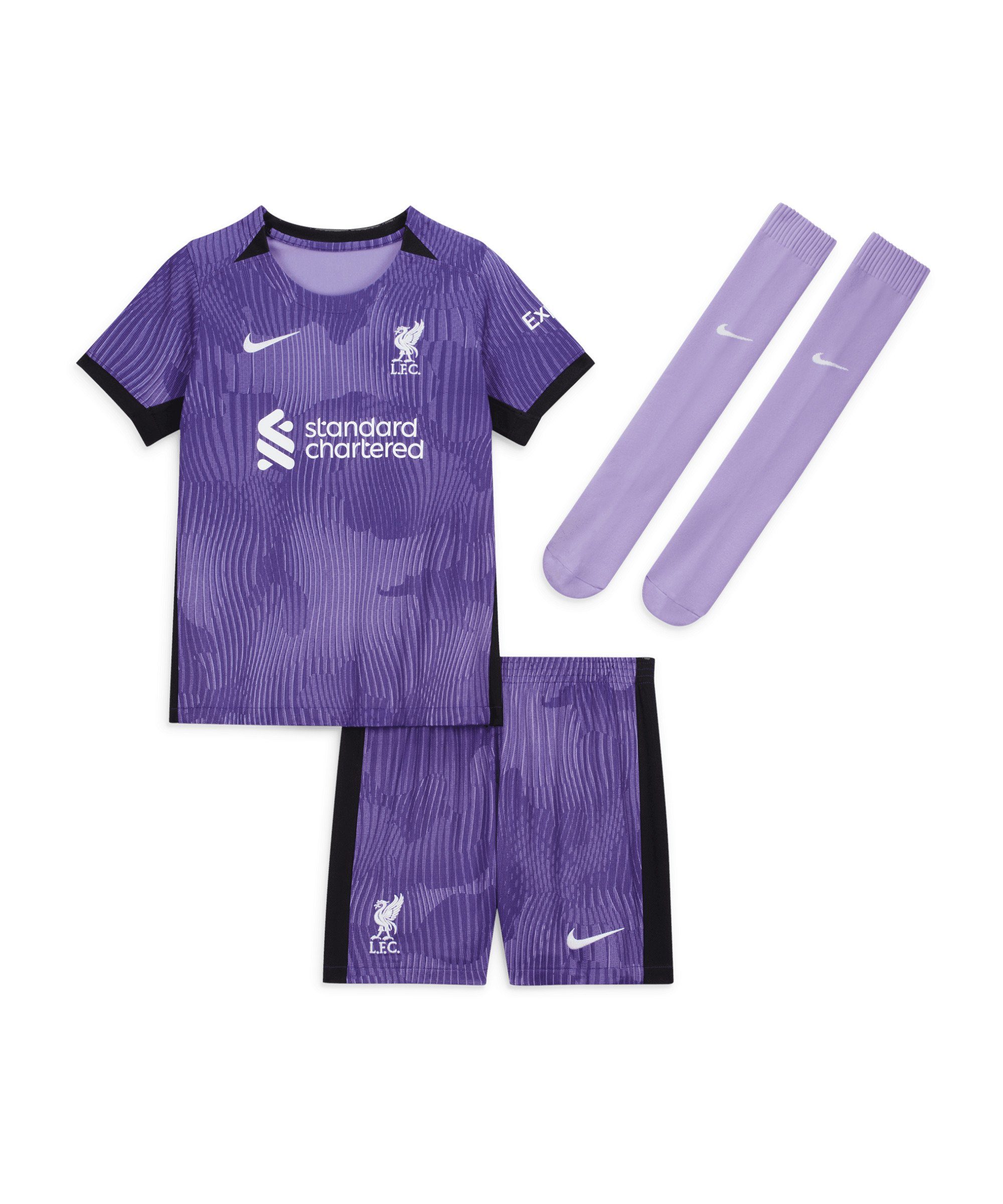 Nike Fußballtrikot FC Liverpool Minikit 3rd 2023/2024 Kids