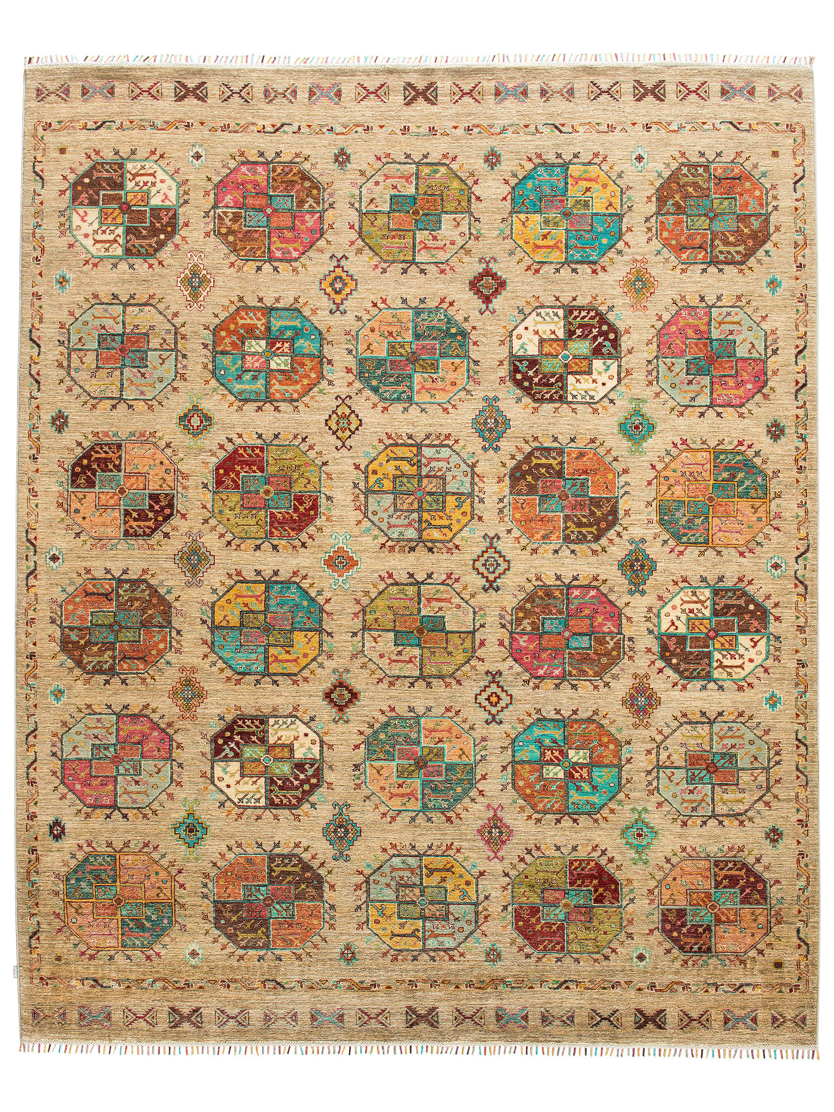 Buchara Ghazni ca. 252 x 308 cm, Unikat / Einzelstück