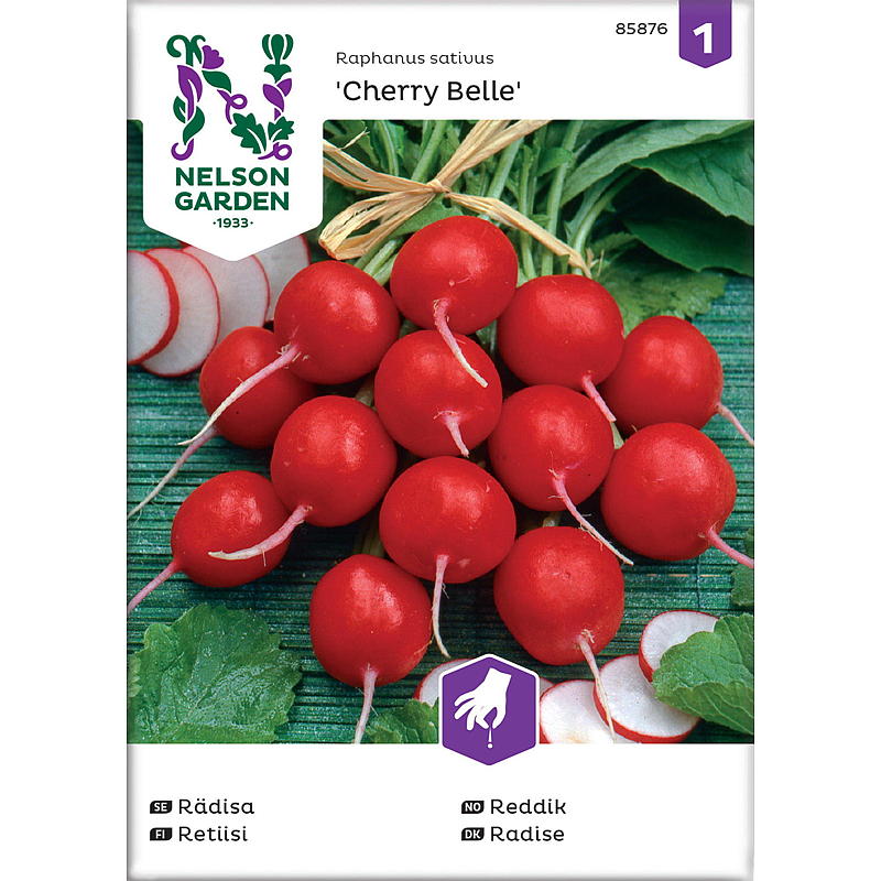 Nelson garden Frø Reddik Cherry Belle