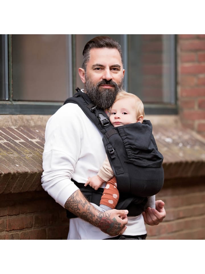 Hoppediz Babytrage Nabaca Basic-Set in Klassik schwarz günstig kaufen onesize