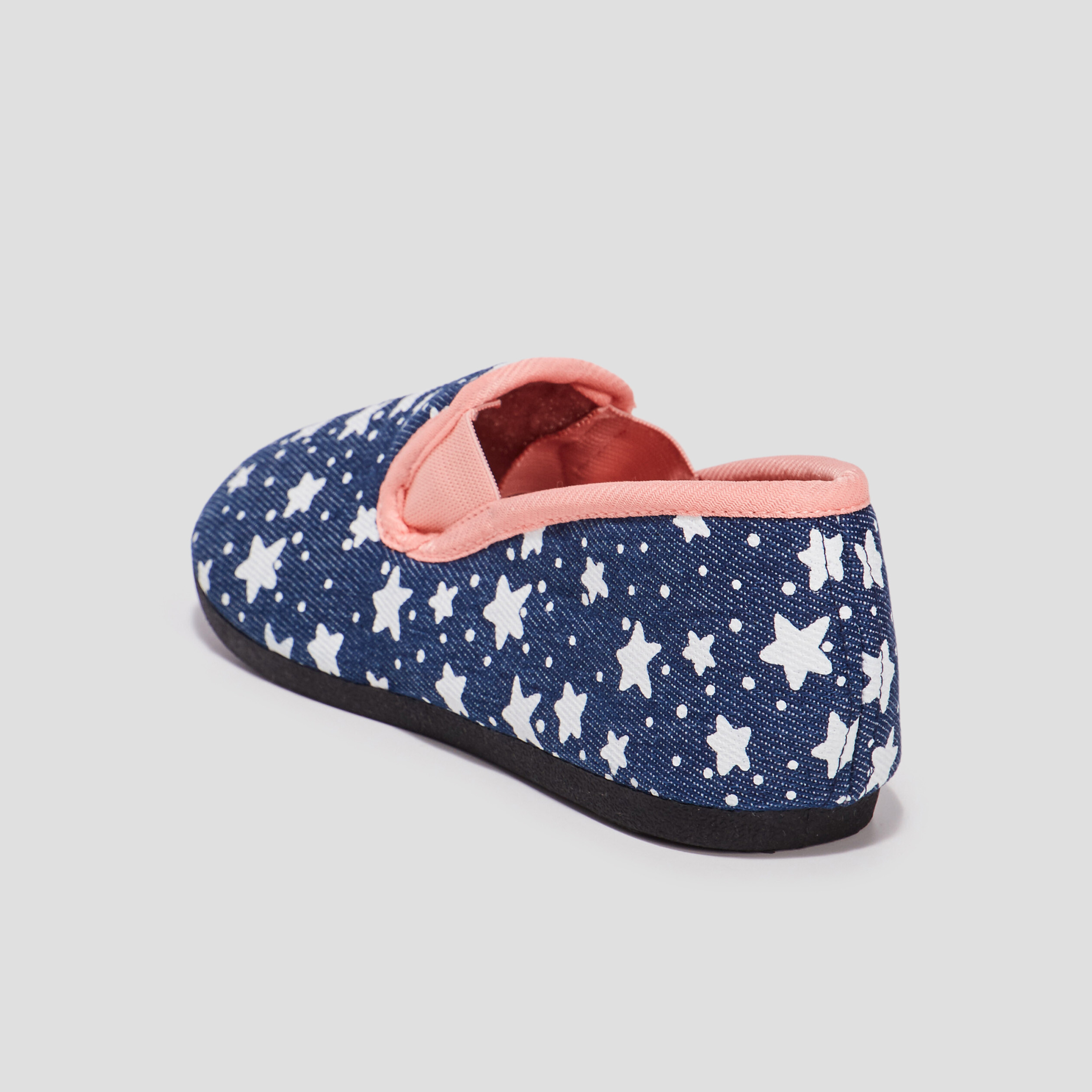 Chaussons sans gêne denim baby bleu fille | La Halle