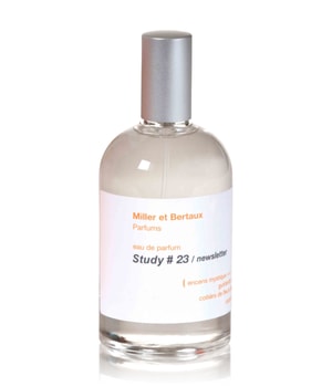Miller et Bertaux Study # 23 newsletter Eau de Parfum-100 ml