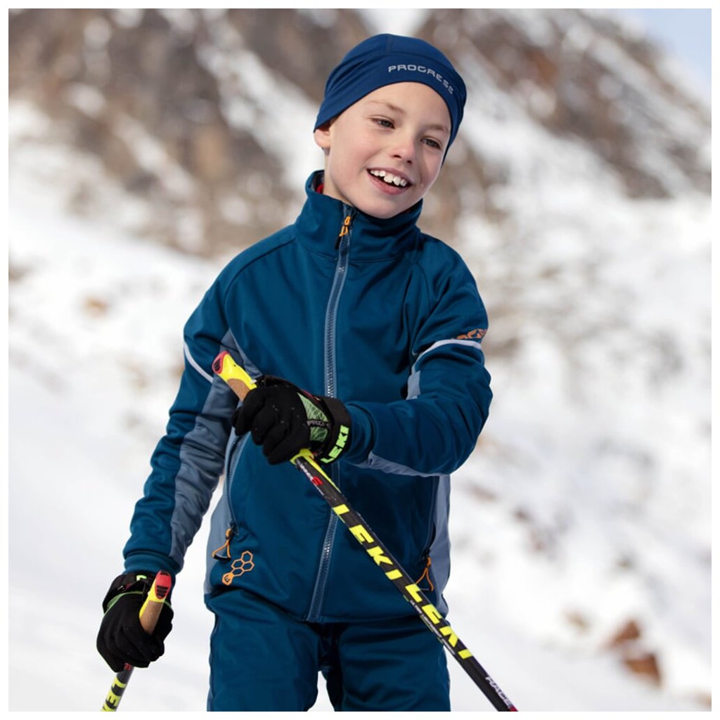 Progress Coolio JKT Kinder-Softshelljacke blau