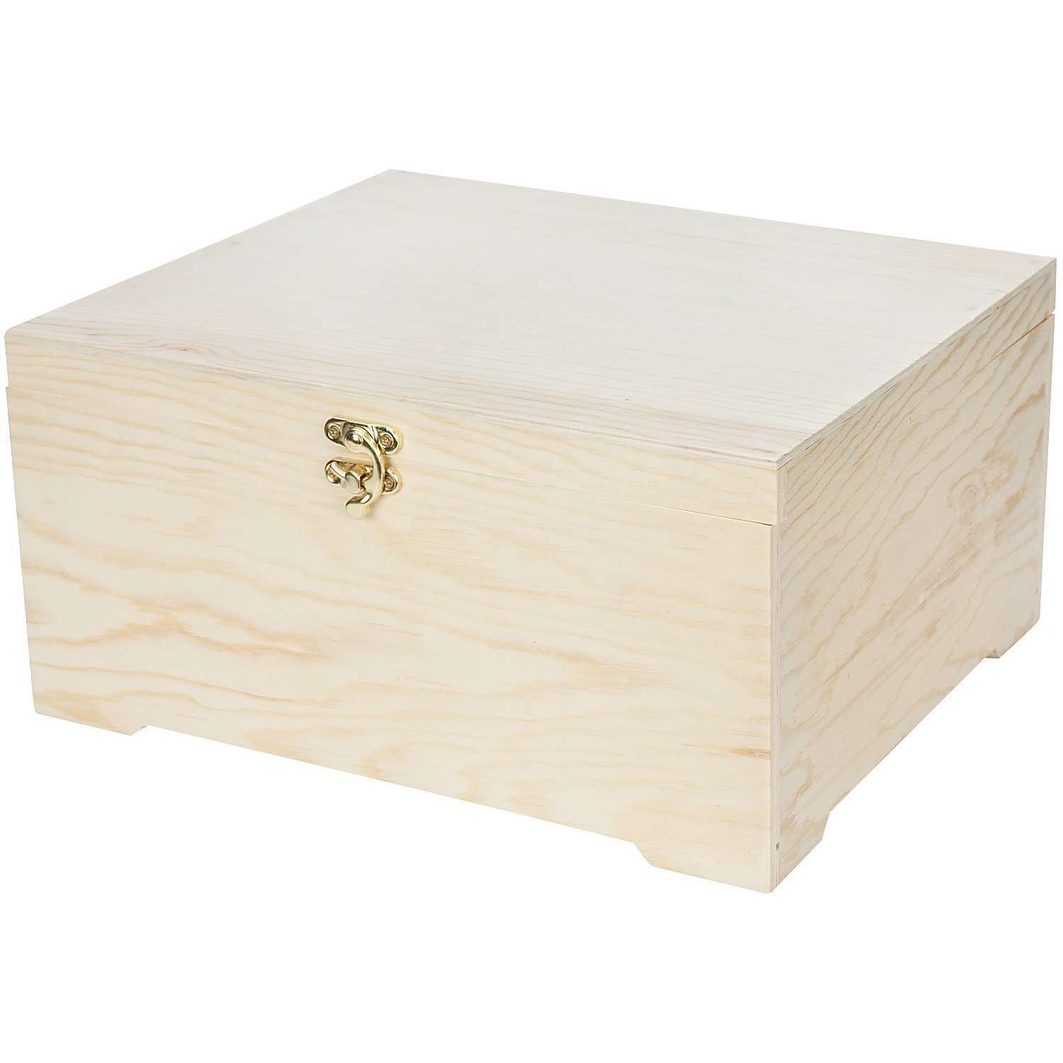 Sortierbox aus Holz, mit Sortierfach, 30 x 25 x 15 cm