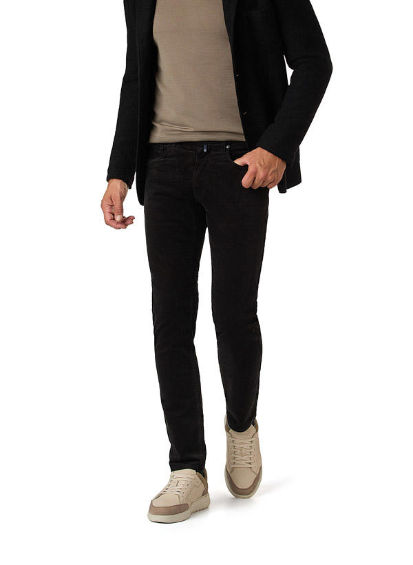 Pierre Cardin, Hose Lyon, Cord, schwarz